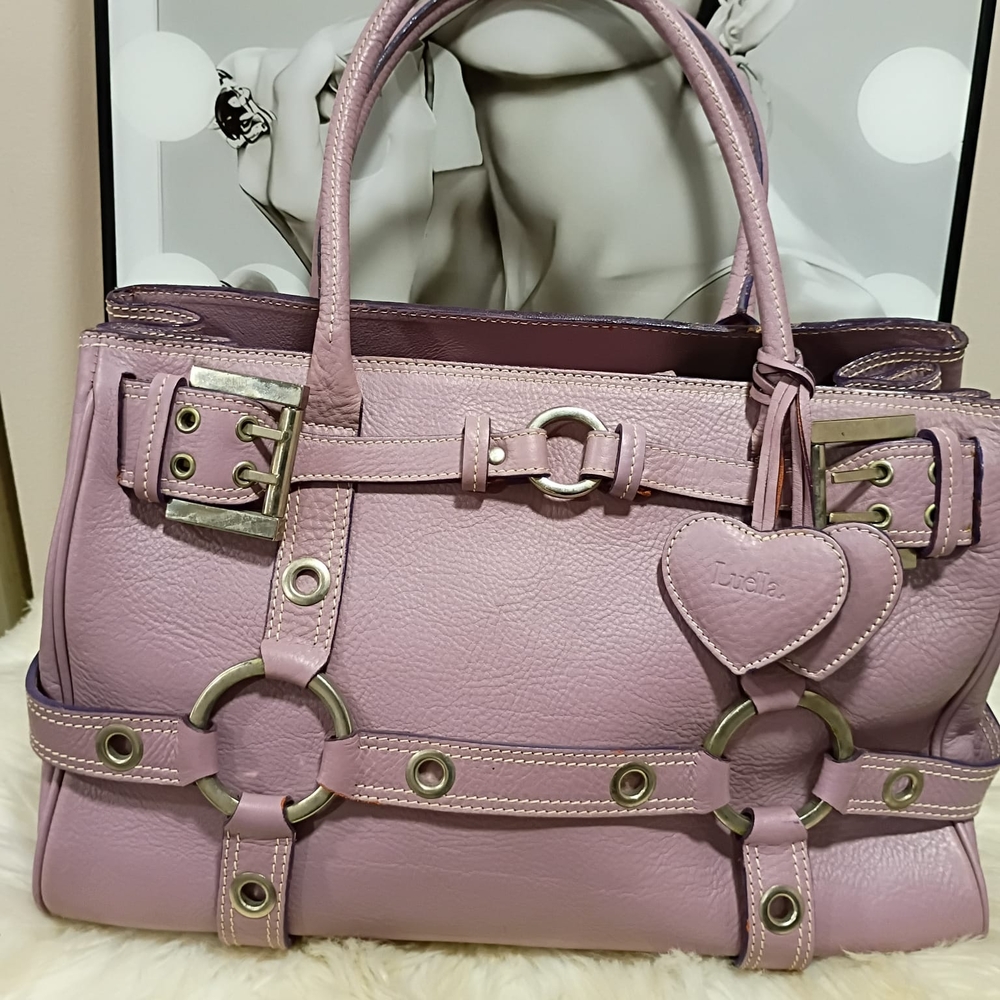 Luella Lavender Satchel Bag